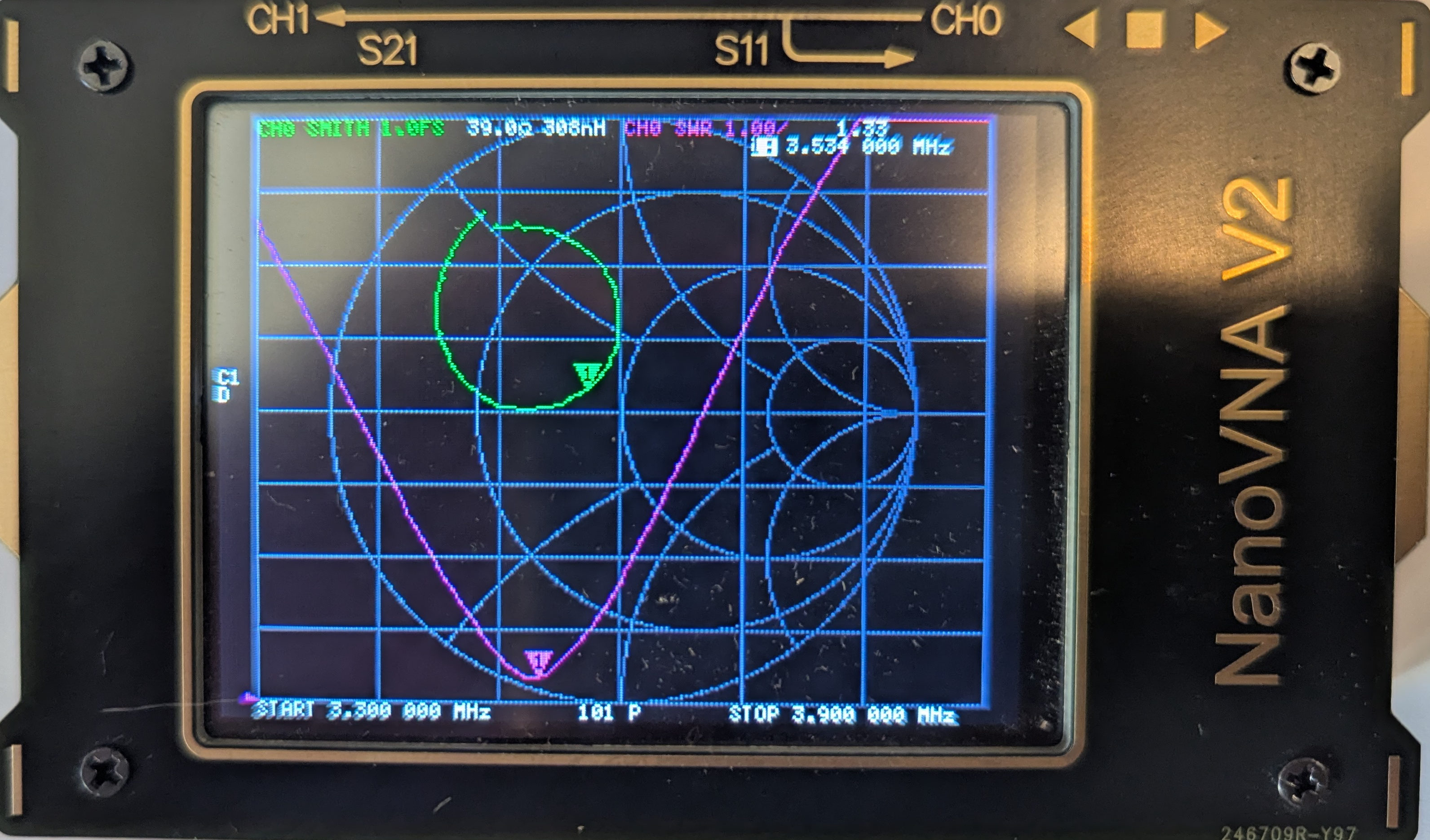 80m dipole center at 3535