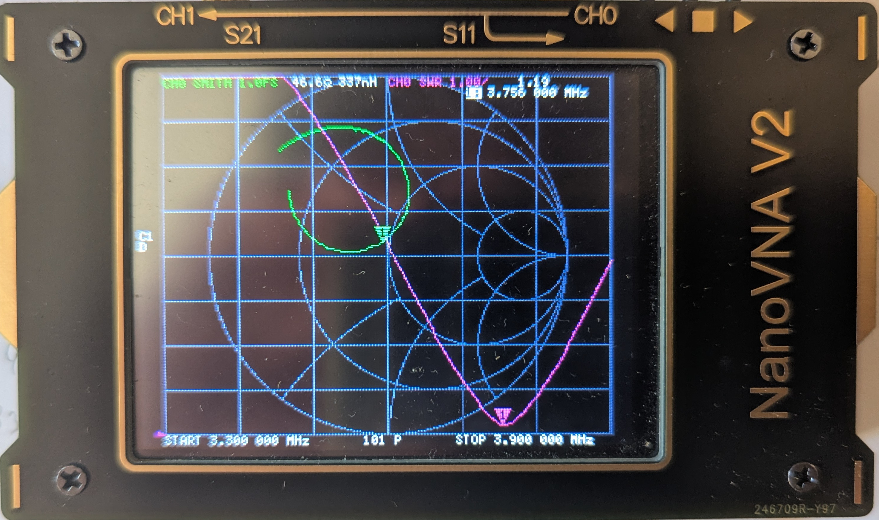 80m dipole center at 3756